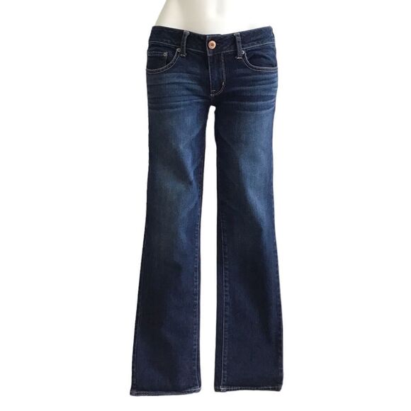 American Eagle Outfitters Straight Leg Jeans Size 8 - Picture 1 of 14